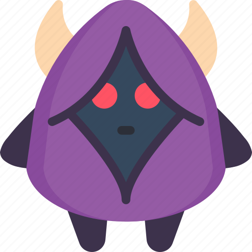 Creepy, devil, evil, hooded, scary, spooky icon - Download on Iconfinder