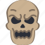 bones, creepy, evil, scary, skeleton, skull 