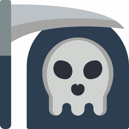 Cute, death, grim, killer, reaper, scary, spooky icon - Download on Iconfinder