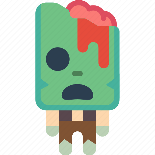 Brain, creepy, dead, scary, zombie icon - Download on Iconfinder