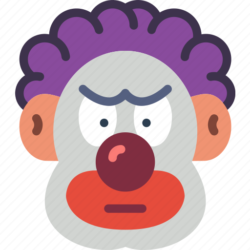 Clown, creepy, evil, halloween, it, scary icon - Download on Iconfinder