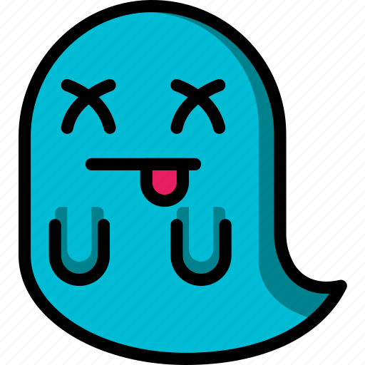 Creepy, dead, expression, ghost, halloween, spooky icon - Download on Iconfinder