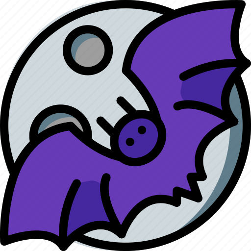 Bat, creepy, flying, scary, spooky, vampire icon - Download on Iconfinder