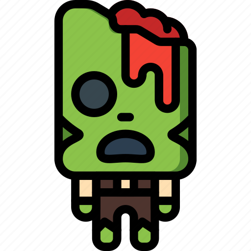 Brain, creepy, dead, scary, zombie icon - Download on Iconfinder