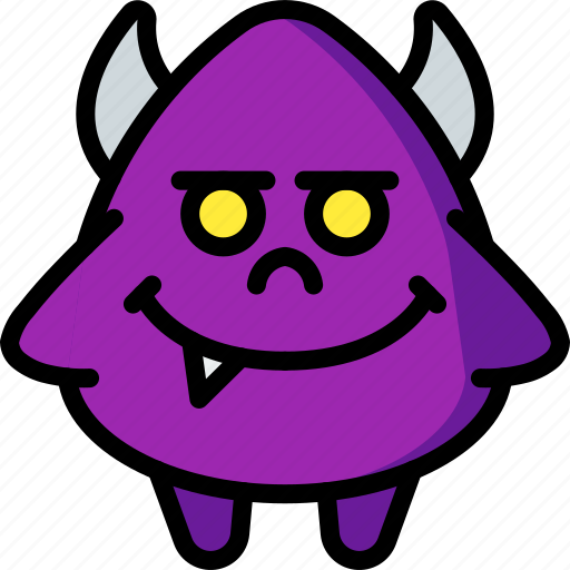 Creepy, devil, evil, halloween, happy, scary, smile icon - Download on Iconfinder