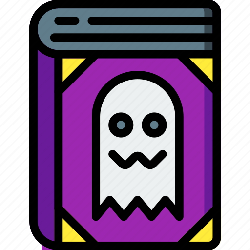 Book, curse, dead, ghost, spells, spooky icon - Download on Iconfinder