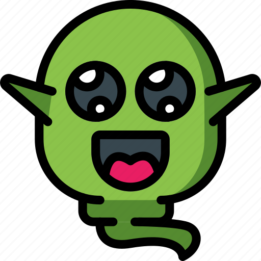 Creepy, cute, dead, ghost, scare, scary, spooky icon - Download on Iconfinder