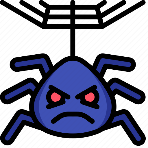 Creepy, evil, scary, spider, venom, web icon - Download on Iconfinder