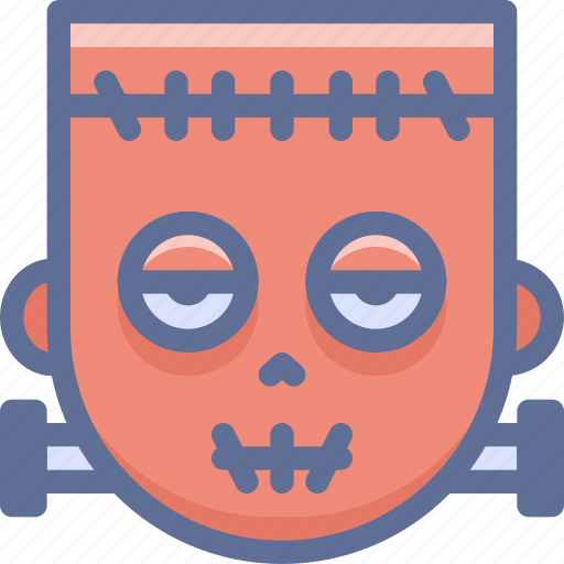 Frankenstein, horror, monster, halloween icon - Download on Iconfinder
