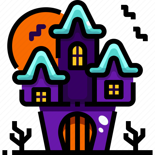 Buildings, castle, fantasy, halloween, haunted, house icon - Download on Iconfinder