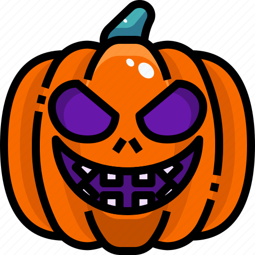 Fear, halloween, horror, pumpkin, scary, spooky, terror icon - Download on Iconfinder