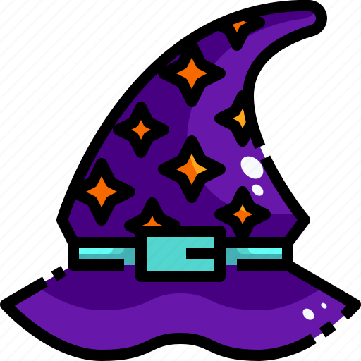Fashion, halloween, hat, magic, magician, witch, wizard icon - Download on Iconfinder