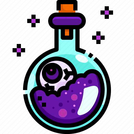 Bottled, container, flask, liquid, poison, potion, skull icon - Download on Iconfinder