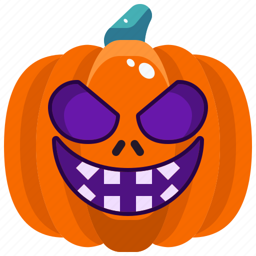 Pumpkin, spooky, scary, horror, fear, terror, halloween icon - Download on Iconfinder