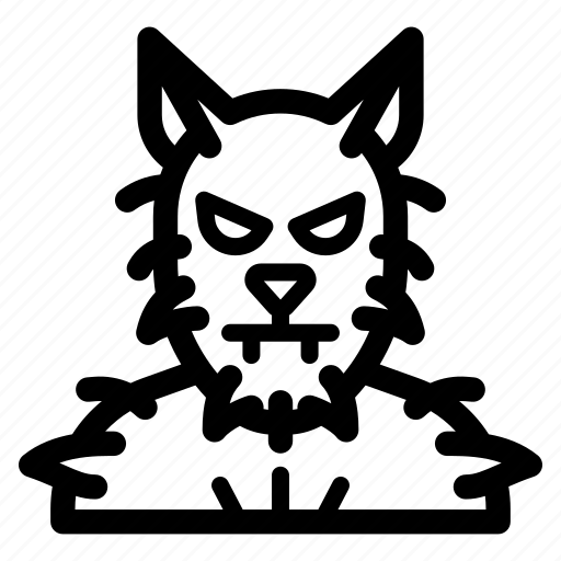 Halloween, werewolf icon - Download on Iconfinder