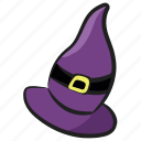halloween hat, magical hat, witch hat, witch headgear, wizard hat 