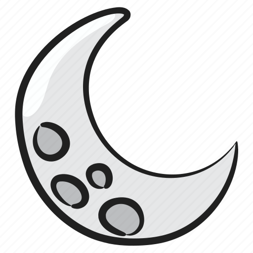 Half moon, halloween night, night sky, night time, night weather icon - Download on Iconfinder
