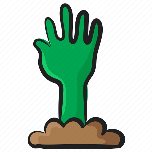 Evil hand, ghost hand, scary hand, witch hand, zombie hand icon - Download on Iconfinder