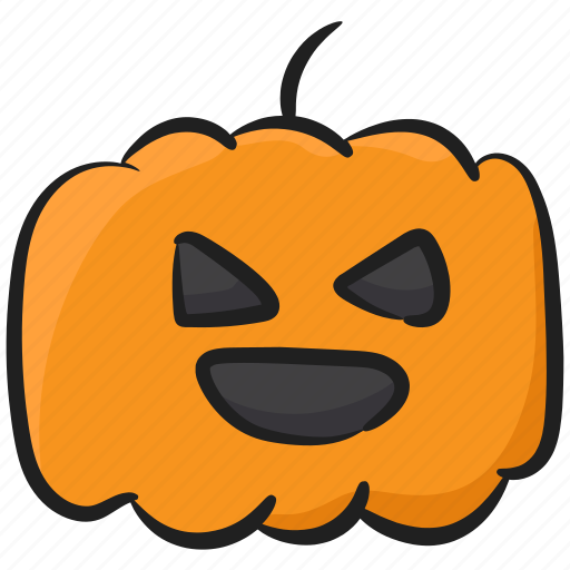 Carved pumpkin, halloween pumpkin, pumpkin design, pumpkin face, scary pumpkin icon - Download on Iconfinder