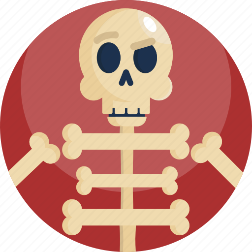 Avatar, bone, confused, cute, halloween, skeleton, skull icon - Download on Iconfinder