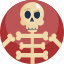 avatar, bone, confused, cute, halloween, skeleton, skull 