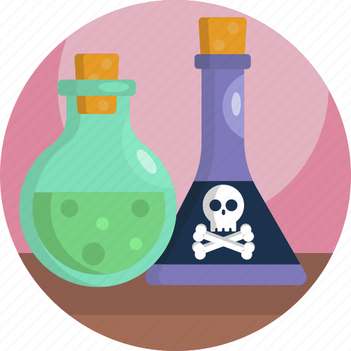 Bones, dangerous, deadly, halloween, poison, potion, skull icon - Download on Iconfinder