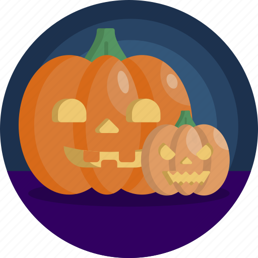 Carved, cute, decoration, halloween, pumpkin, smiling, tradition icon - Download on Iconfinder
