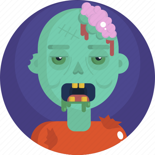 Avatar, corpse, creepy, green, halloween, scary, zombie icon - Download on Iconfinder