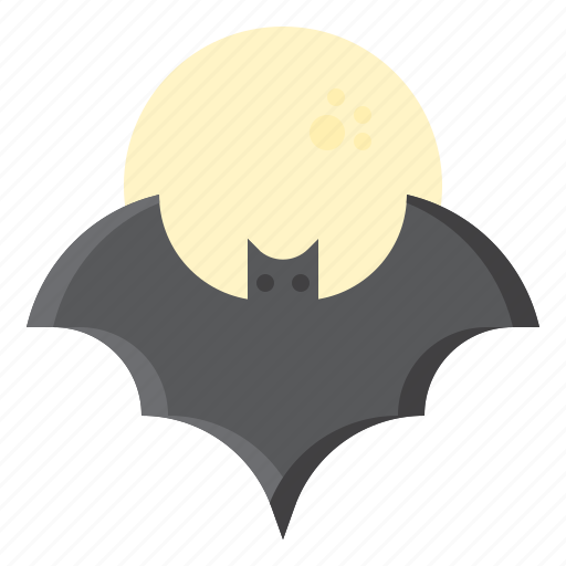 Bat, halloween, moon, night, weather icon - Download on Iconfinder