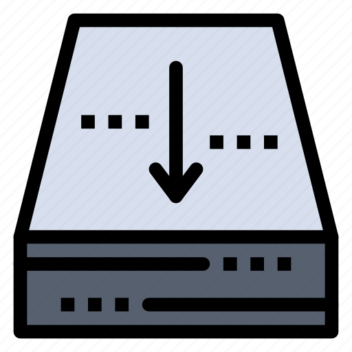 Archive, box, document, down icon - Download on Iconfinder
