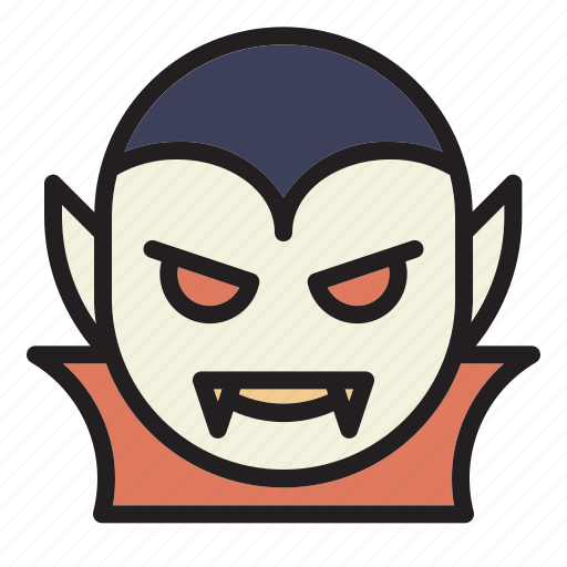 Dracula, ghost, halloween, horror, scary, spooky, vampire icon - Download on Iconfinder