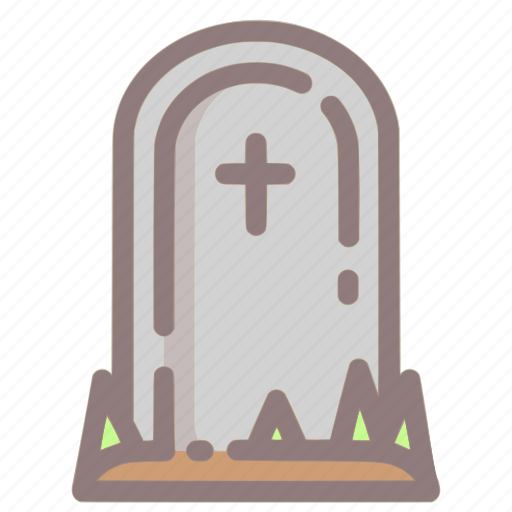 Death, grave, halloween, horror, scary, spooky icon - Download on Iconfinder