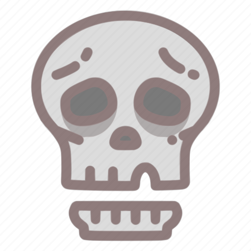 Dead, death, halloween, horror, scary, skull, spooky icon - Download on Iconfinder