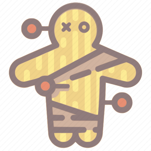 Doll, ghost, halloween, holiday, voodoo, doom, magic icon - Download on Iconfinder