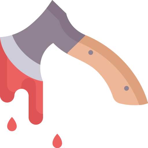 Axe, blood, halloween, scary, spooky, terror icon - Free download