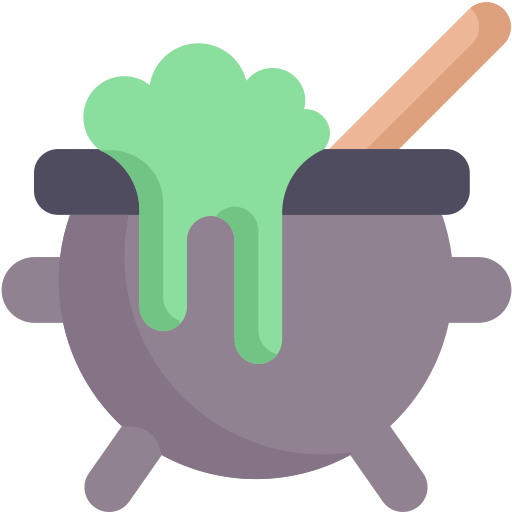 Cauldron, cook, food, halloween, pot, witch icon - Free download