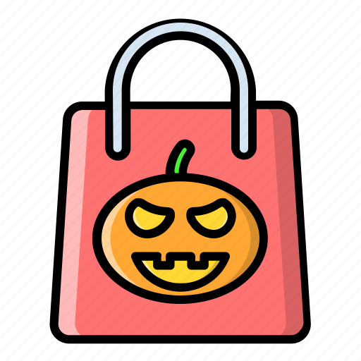 Candy bag, creepy, halloween, horror, scary, spooky icon - Download on Iconfinder