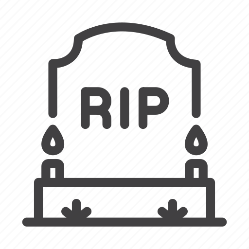 Cemetery, death, grave, gravestone, rip, tombstone icon - Download on Iconfinder