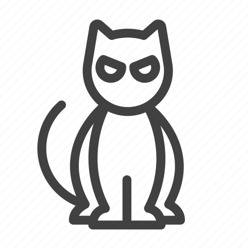 Animal, cartoon, cat, domestic, halloween, pet icon - Download on Iconfinder