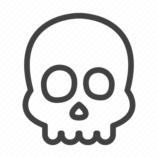 Dead, death, halloween, head, skeleton, skull icon - Download on Iconfinder