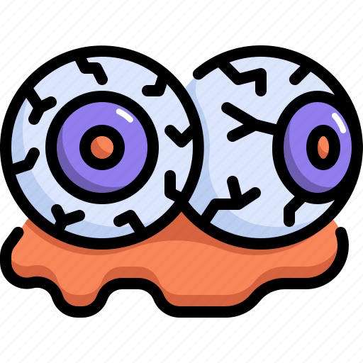 Bloody, eyeball, eyes, halloween, horror, scary, spooky icon - Download on Iconfinder