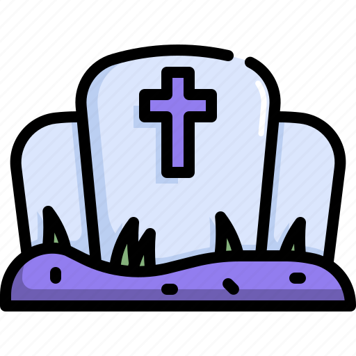 Gravestone, graveyard, halloween, horror, scary, spooky icon - Download on Iconfinder