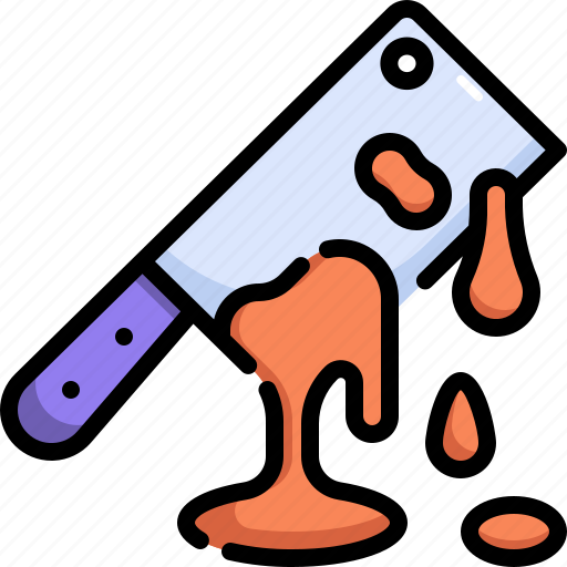 Bloody, halloween, horror, knife, scary, spooky icon - Download on Iconfinder