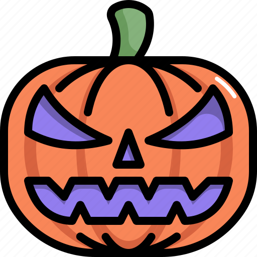 Fruit, halloween, horror, pumpkin, scary, spooky icon - Download on Iconfinder