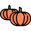fruit, halloween, horror, pumpkin, scary, spooky