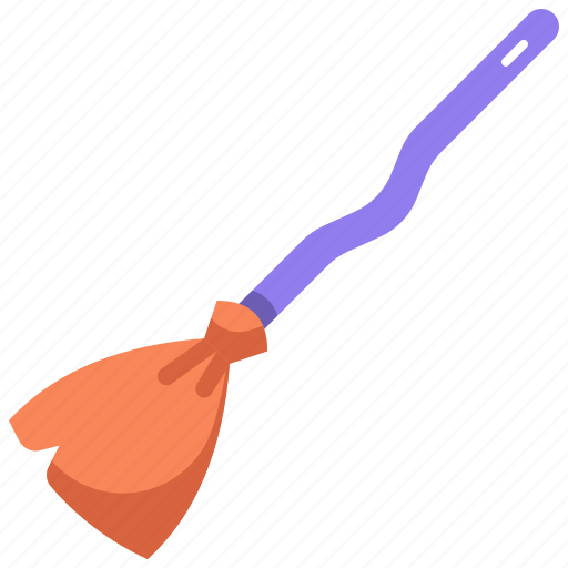 Scary, broom, halloween, horror, spooky, broomstick icon - Download on Iconfinder
