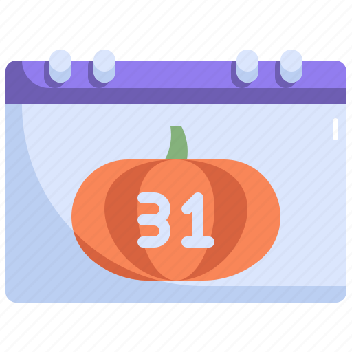 Scary, halloween, calendar, horror, day, date, spooky icon - Download on Iconfinder