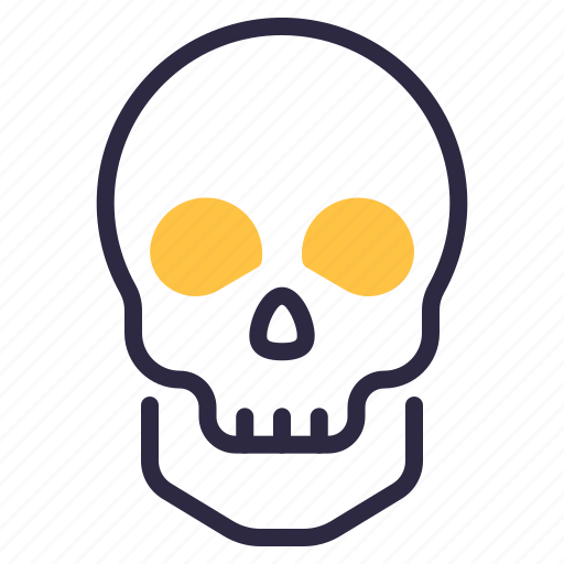 Horror, skull, halloween, death, scary icon - Download on Iconfinder