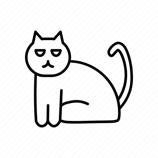 Animal, cat, pet, black cat, face, halloween icon - Download on Iconfinder