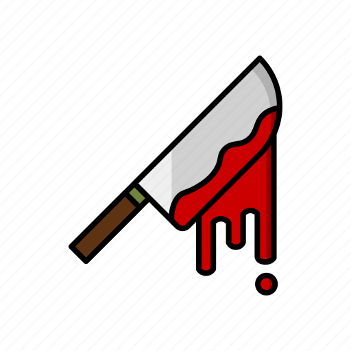 Tool, hurt, knife, halloween, kitchen, blood icon - Download on Iconfinder